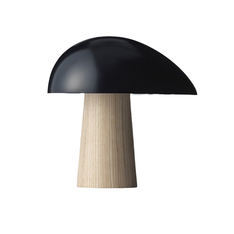 Resin Art On Wood - Danish Designer Resin Table Lamp for
