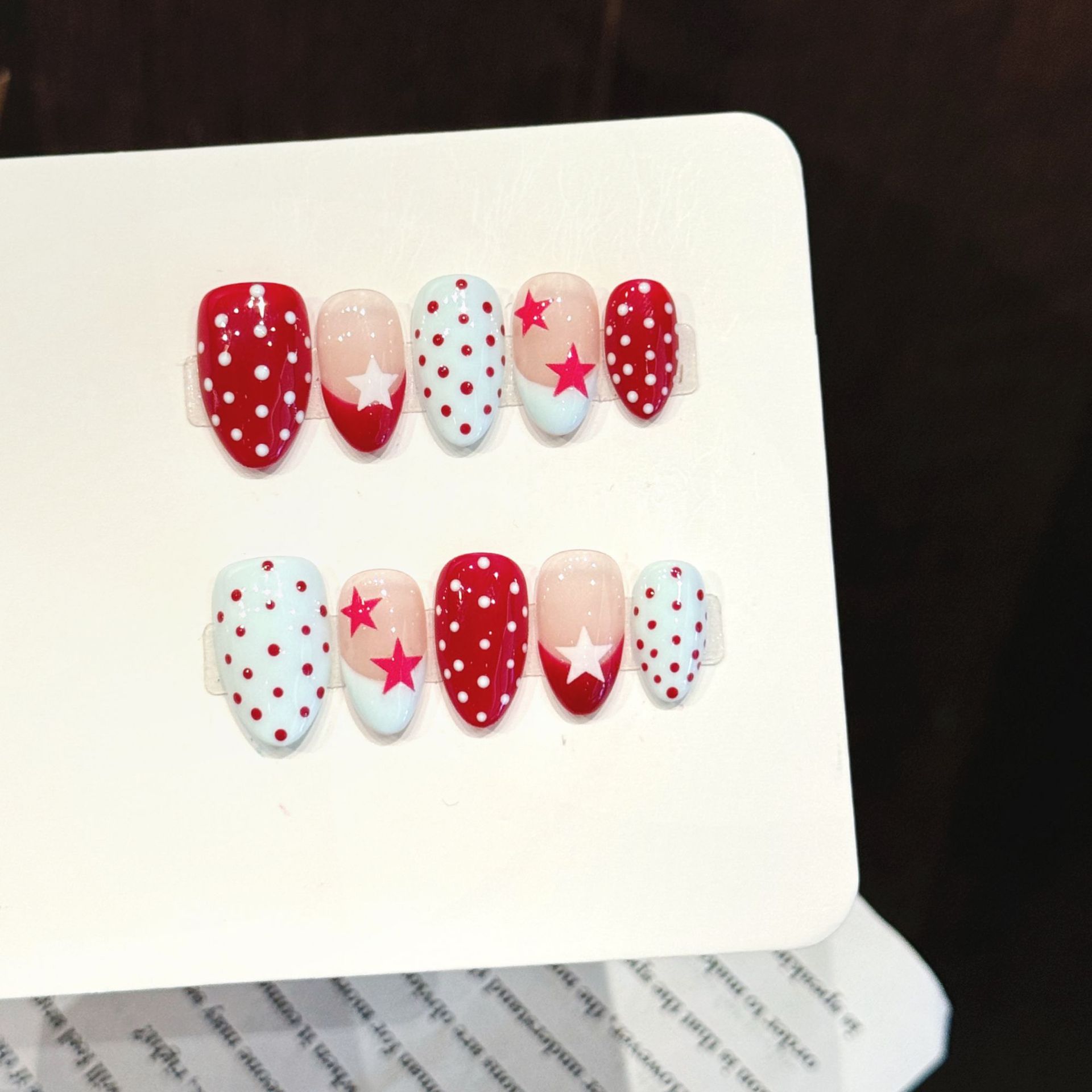 Resin Art Liquid - 10pcs Y2k Five-pointed Stars Press On