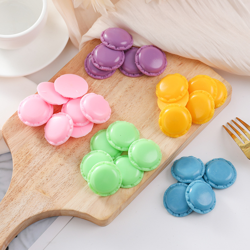 Resin Art Gift For Birthday - Kawaii Resin Macaroon Miniature Flatback Cabochon