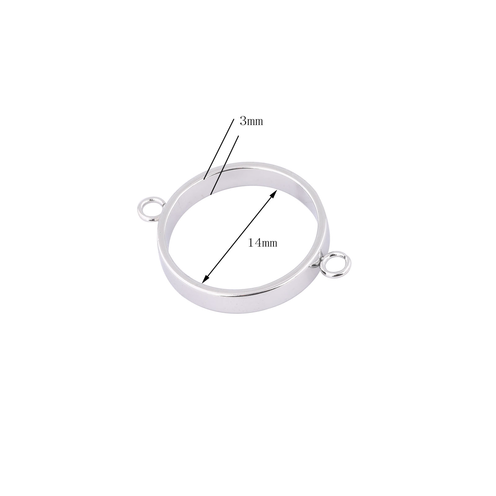 10pcs Stainless Steel 14mm Ope - Resin Art Calligraphy review and price