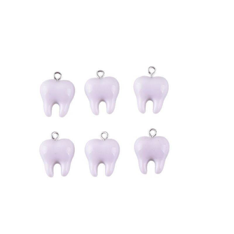 10pcs Cute White Teeth Resin P - Resin Art Calligraphy review and price