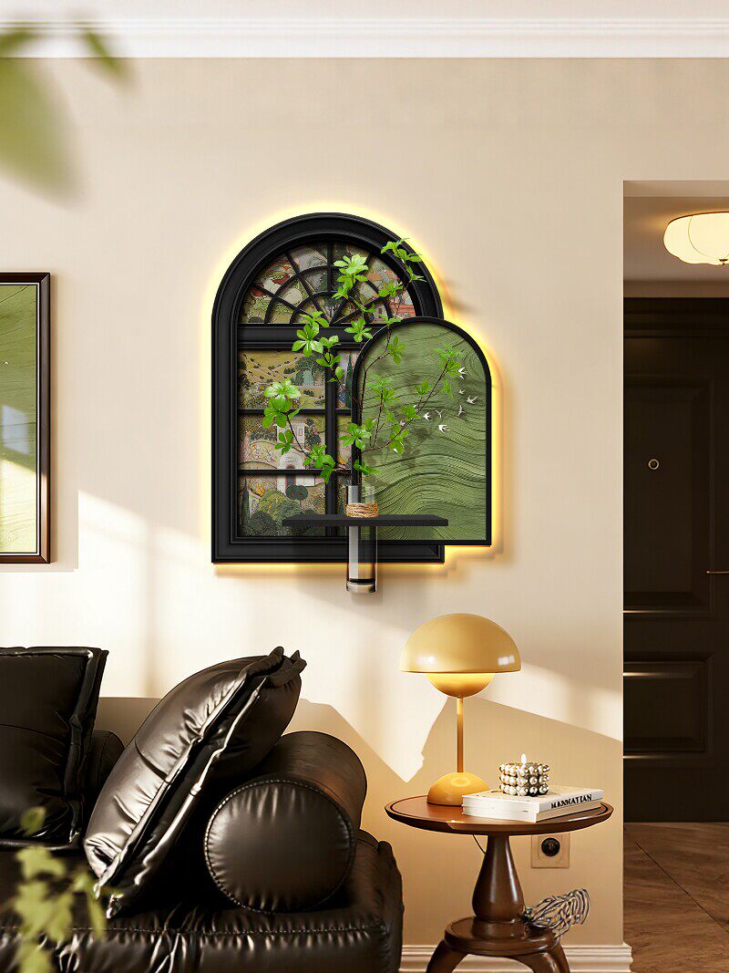 Middle ancient style living ro - Resin Art On Wood review and price