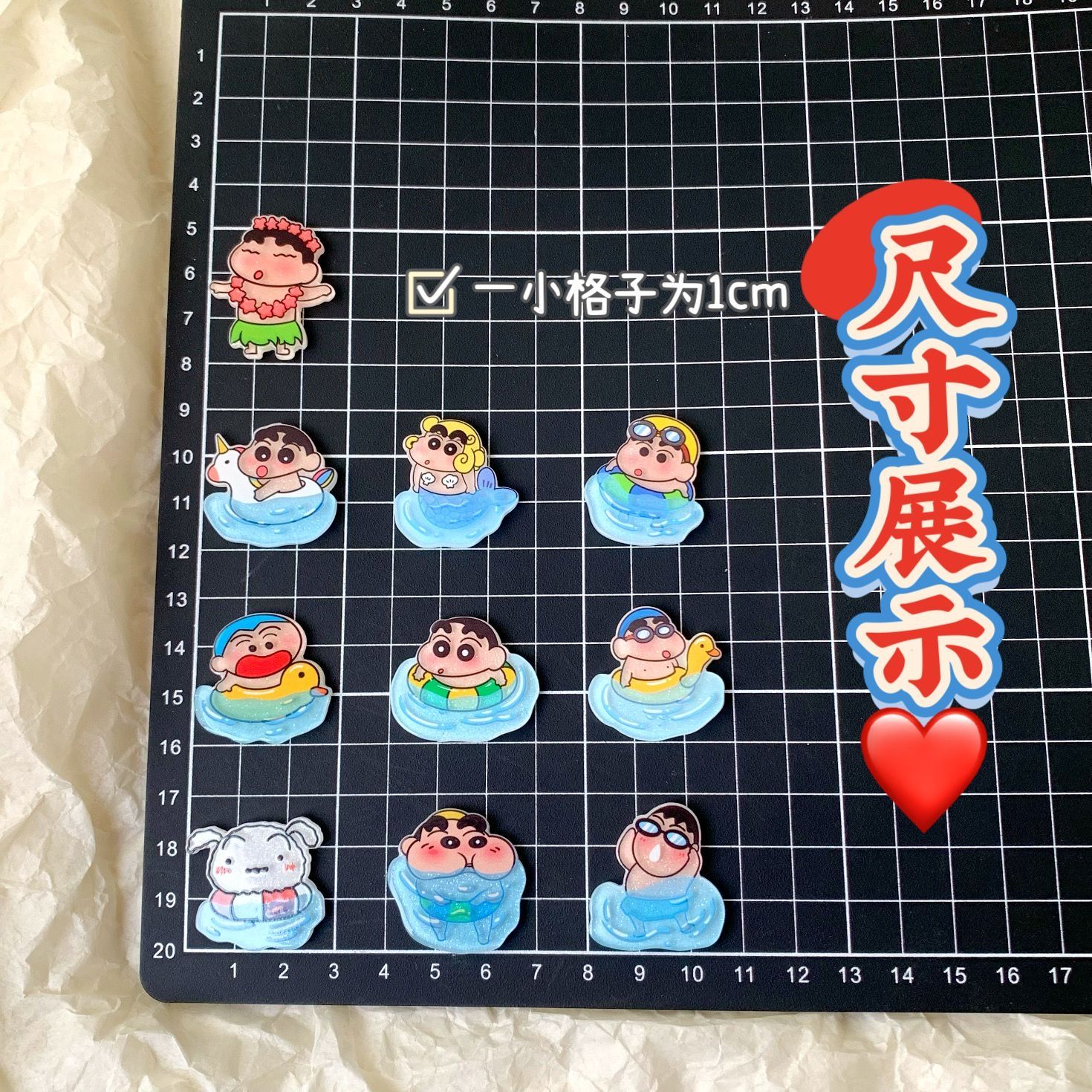 Crayon Shin-chan resin accesso - Resin Art Phone Case review and price