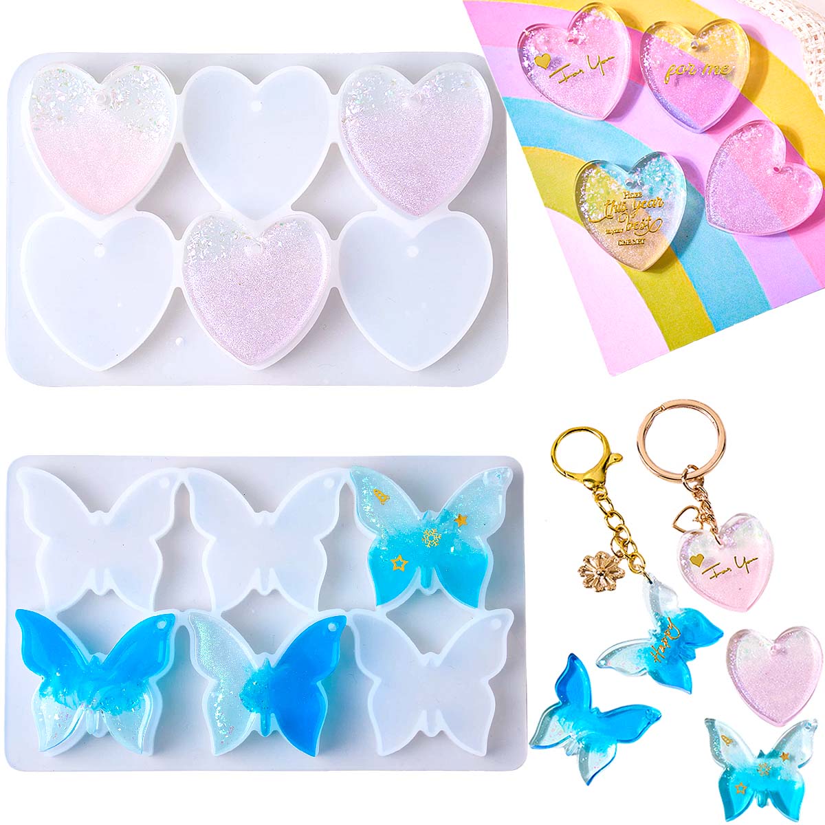 Six-hole with Holes Earring Si - Resin Art Liquid review and price