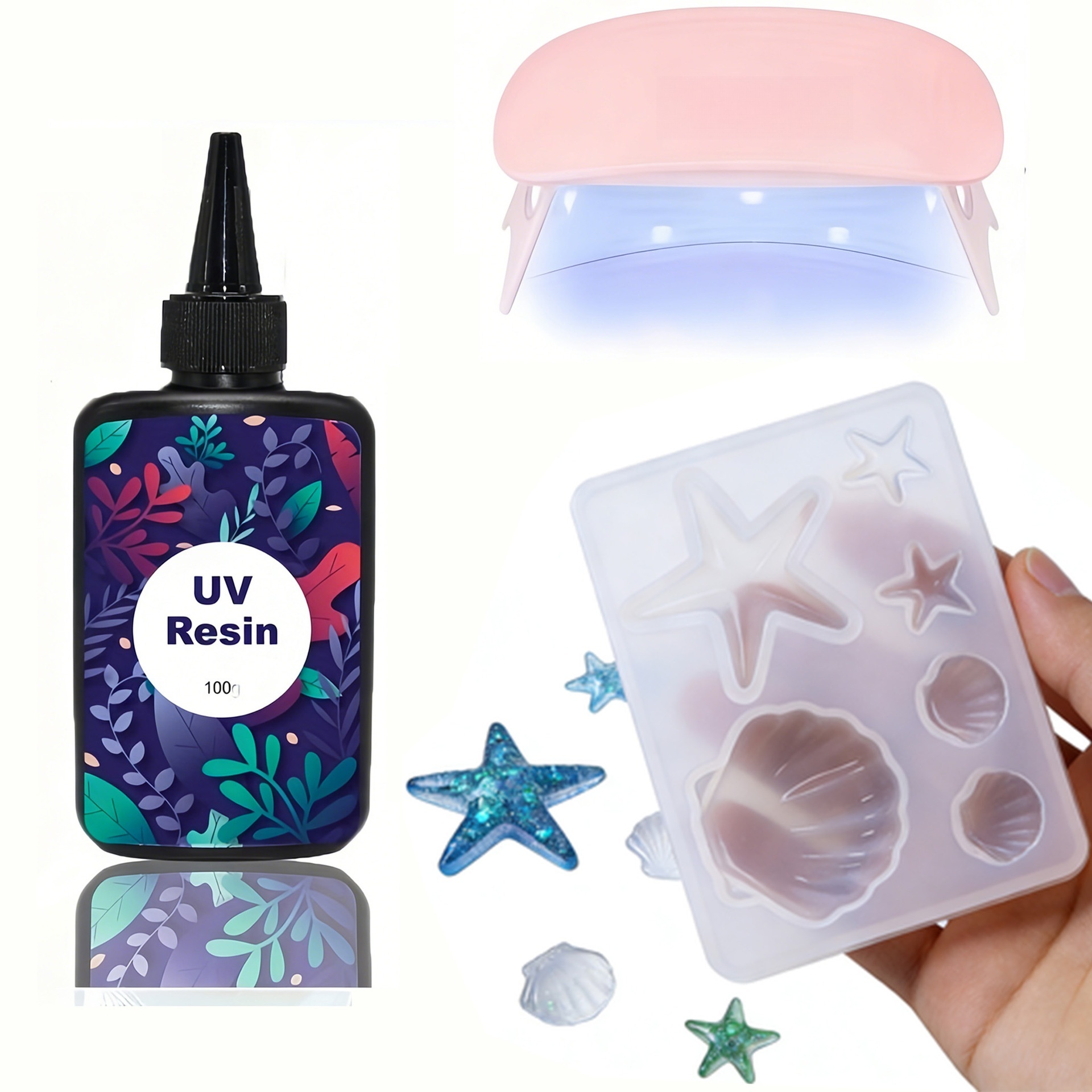 DIY Ocean Theme Crystal Epoxy  - Resin Art Liquid review and price