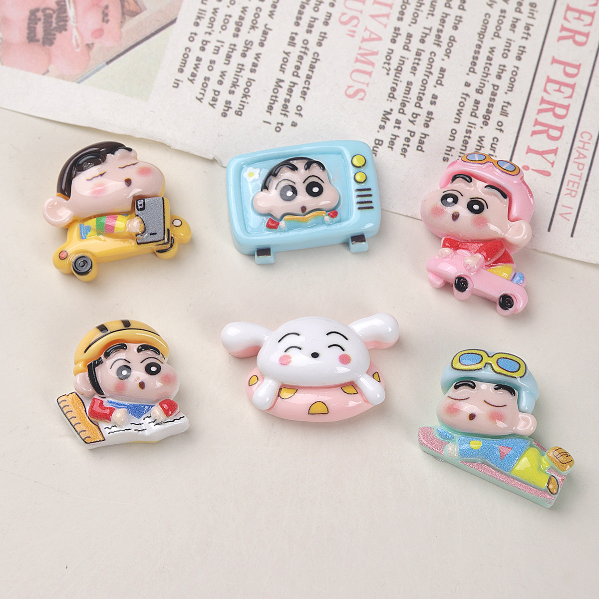 Kawaii Crayon Shin-chan Resin  - Resin Art Phone Case review and price