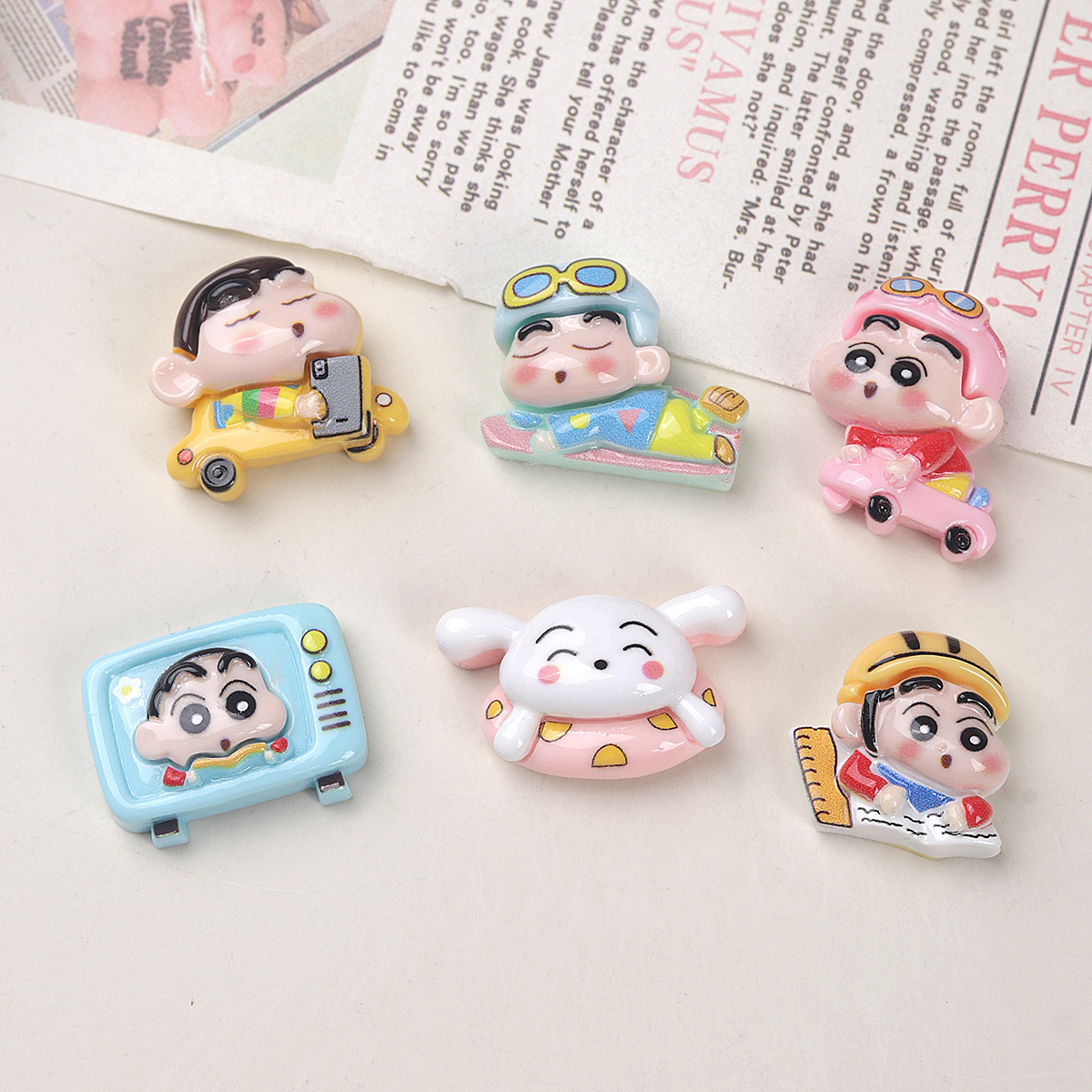 Kawaii Crayon Shin-chan Resin  - Resin Art Phone Case review and price