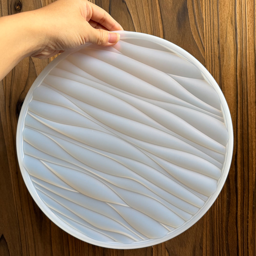Large Round Tray Silicone Mold - Resin Art Liquid review and price