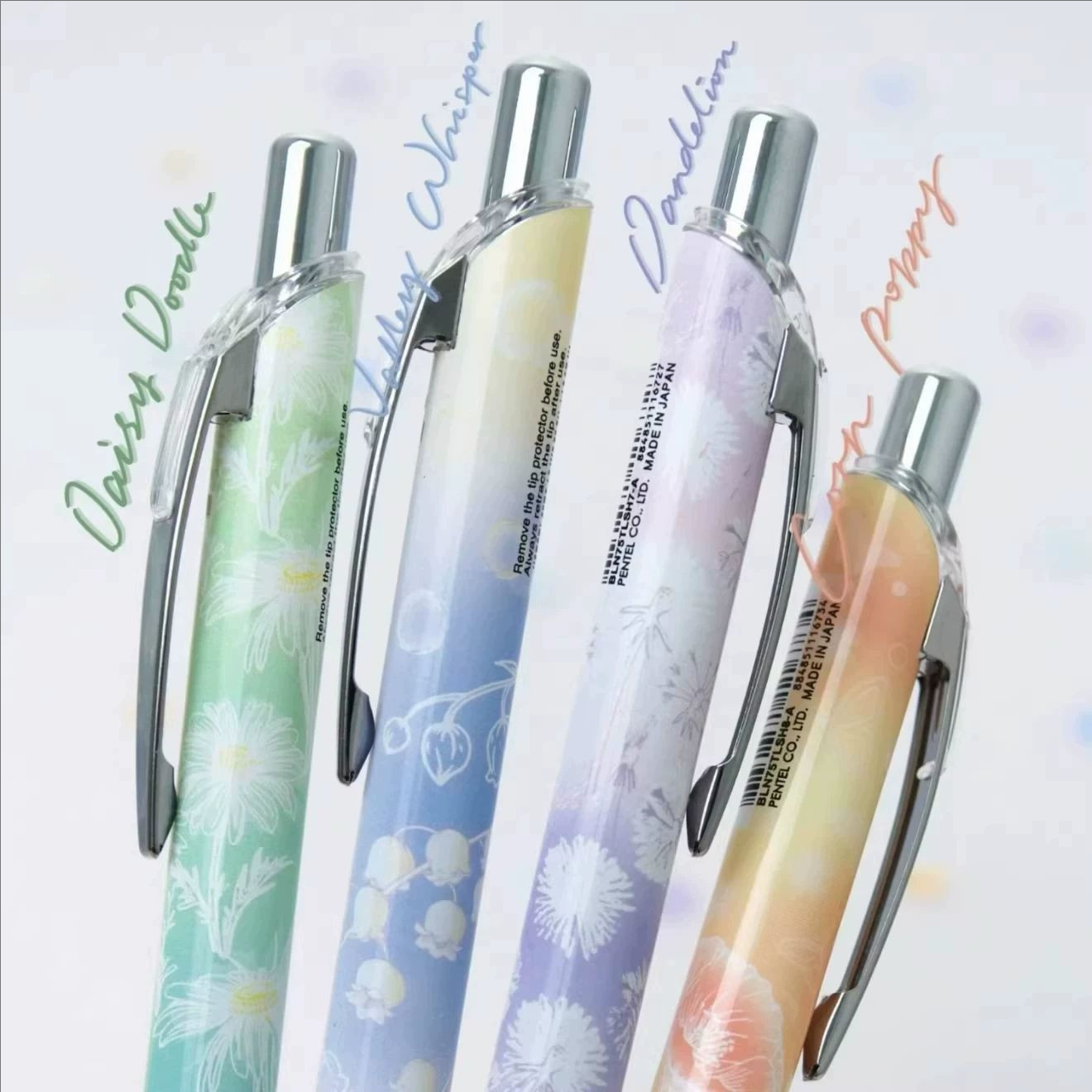 2026 New Japan Pentel Flower L - Pentel Pen Energel review and price