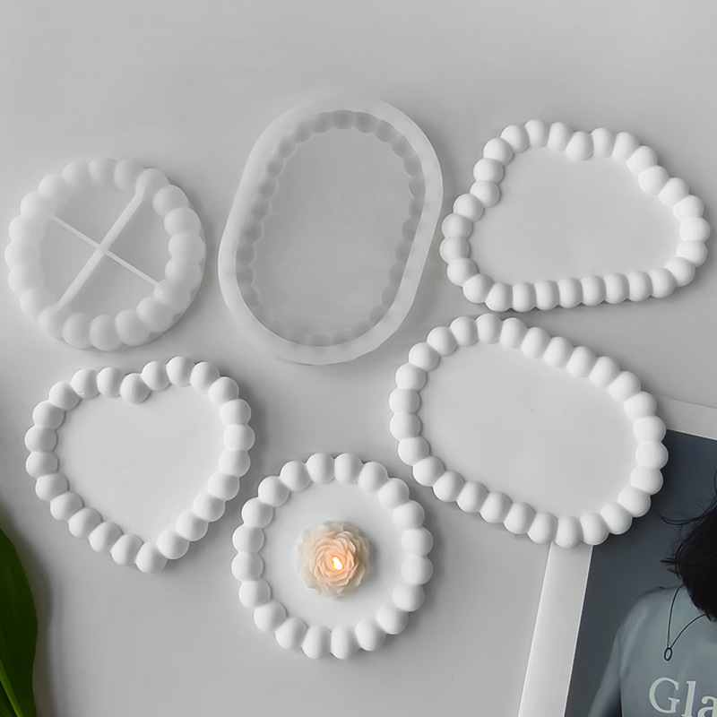 DIY Geometric Cloud Oval Form  - Resin Art Tray review and price