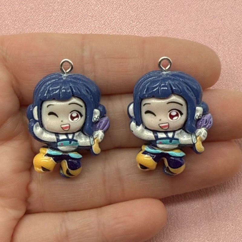 10pcs resin cartoon pendant, D - Resin Art Calligraphy review and price