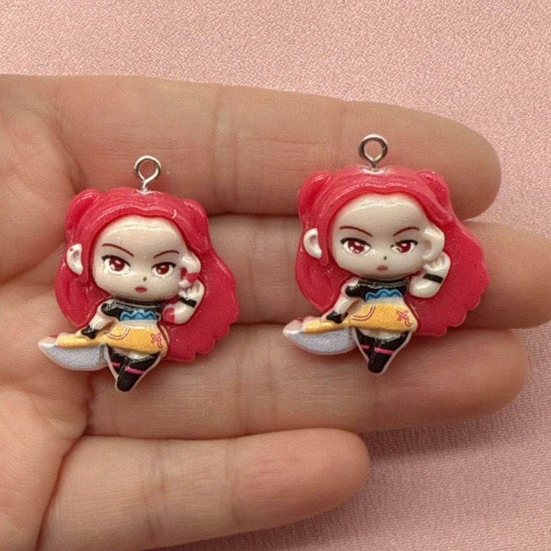 10pcs resin cartoon pendant, D - Resin Art Calligraphy review and price