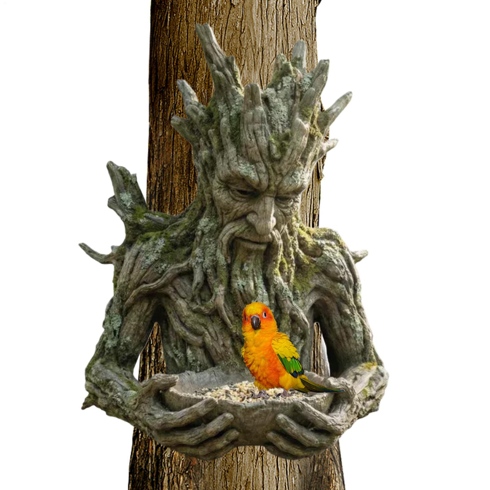 Mounted on Tree Bird Feeder We - Resin Art On Wood review and price