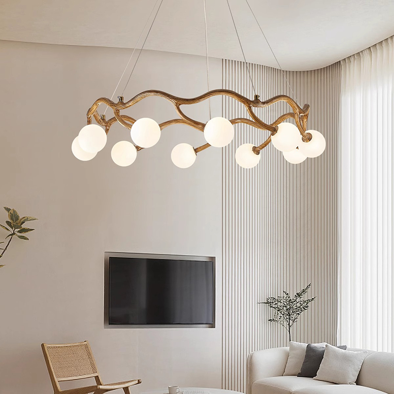 Modern White Glass Wood Chande - Resin Art On Wood review and price