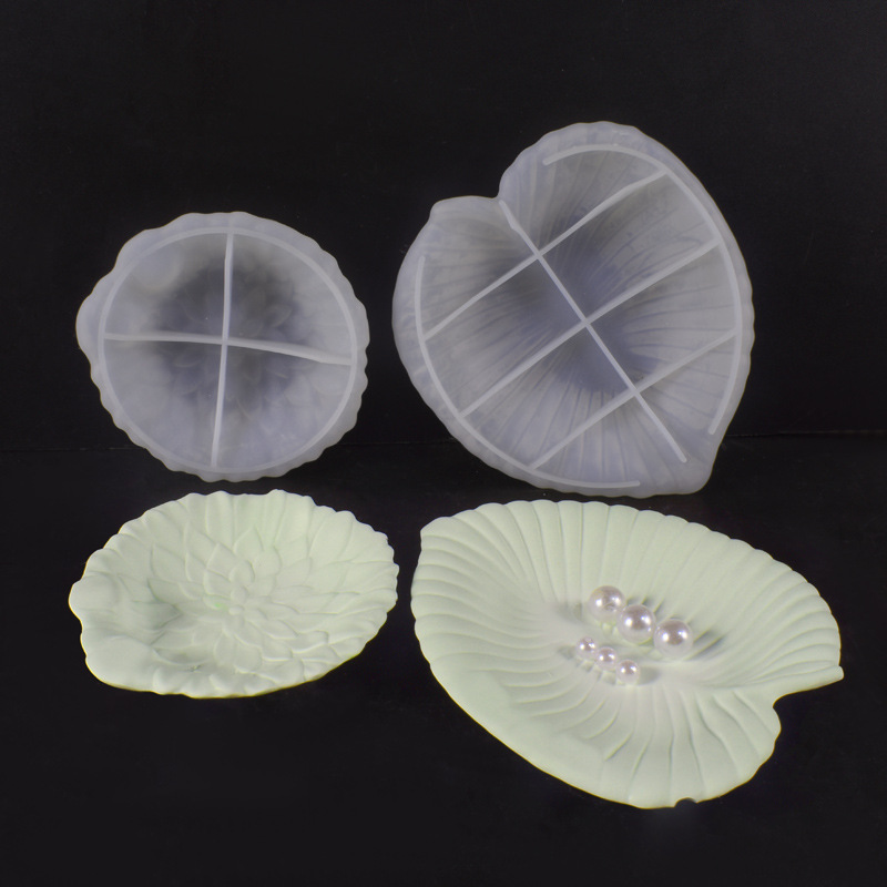 Plaster Cement DIY Leaf Dish M - Resin Art Tray review and price