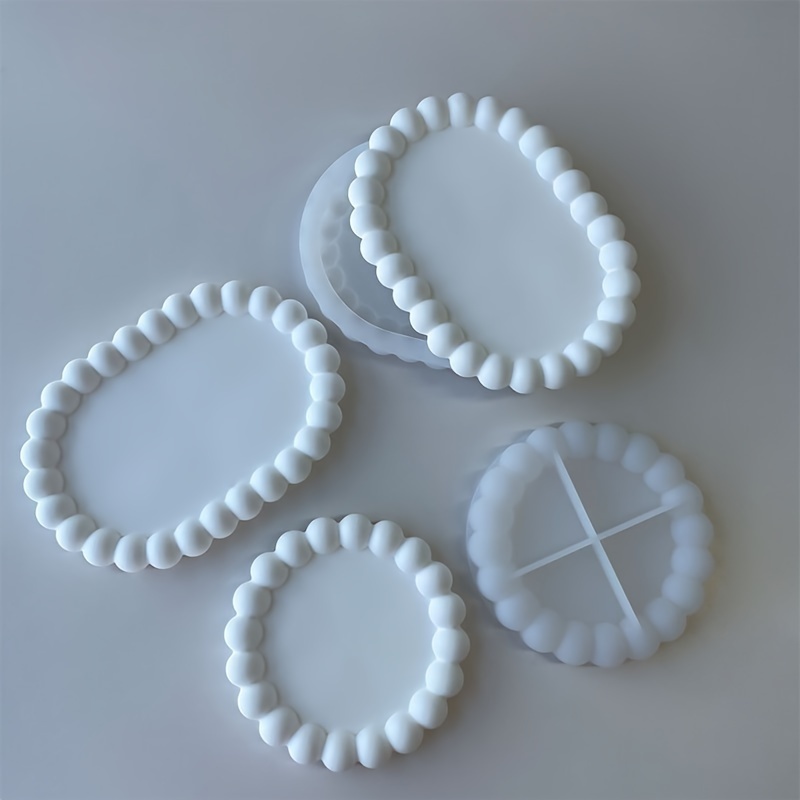 Resin silicone molds, oval bub - Resin Art Tray review and price
