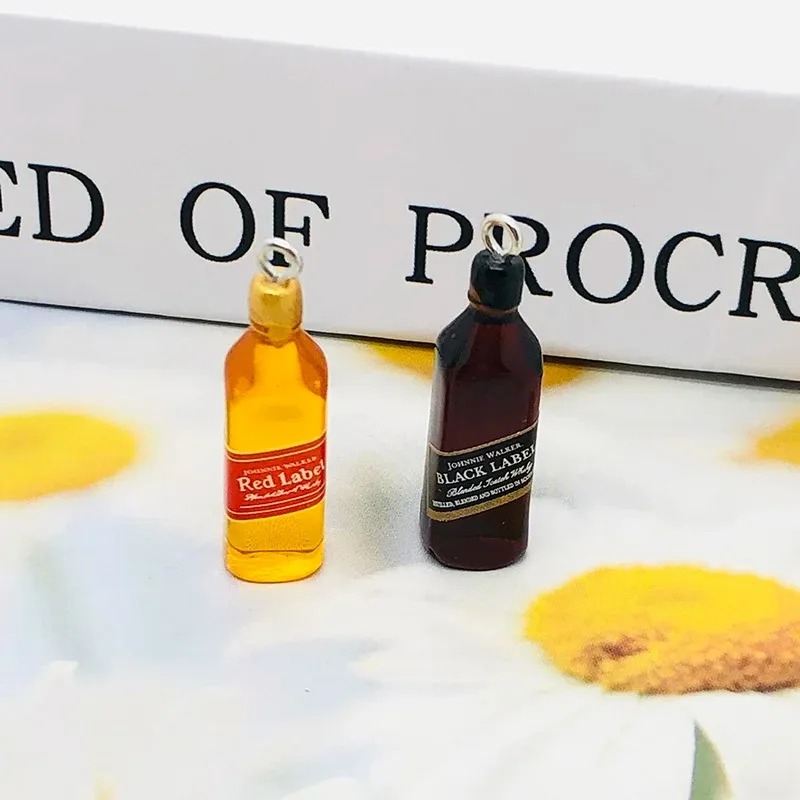10Pcs Tiny Wine Bar Bottle Res - Resin Art Calligraphy review and price