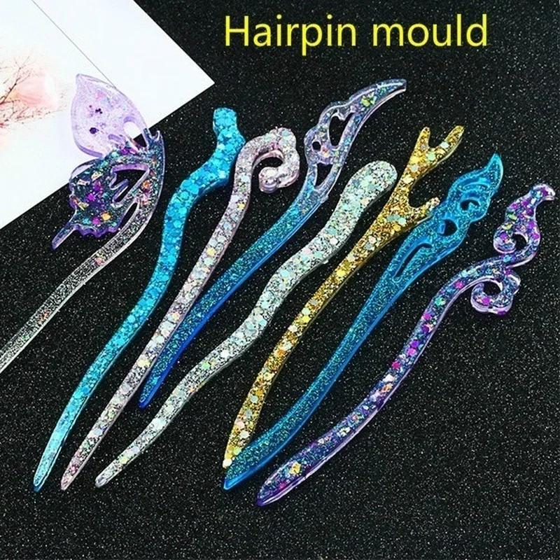 New Transparent Hairpin Silico - Resin Art Calligraphy review and price