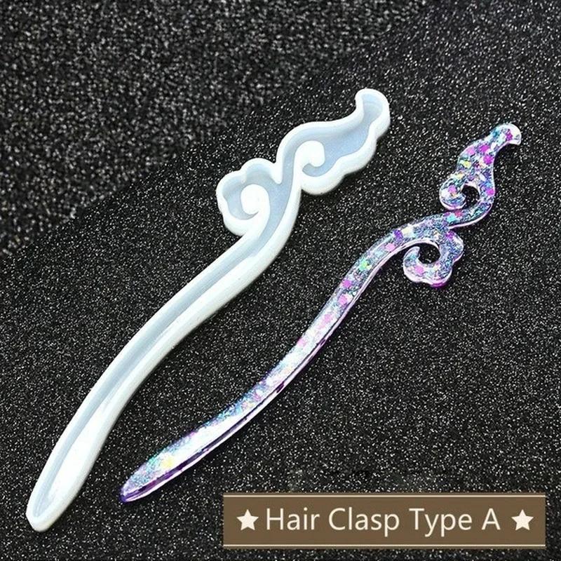 New Transparent Hairpin Silico - Resin Art Calligraphy review and price
