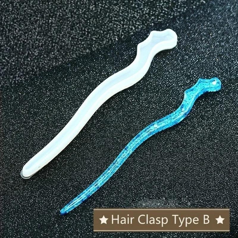 New Transparent Hairpin Silico - Resin Art Calligraphy review and price