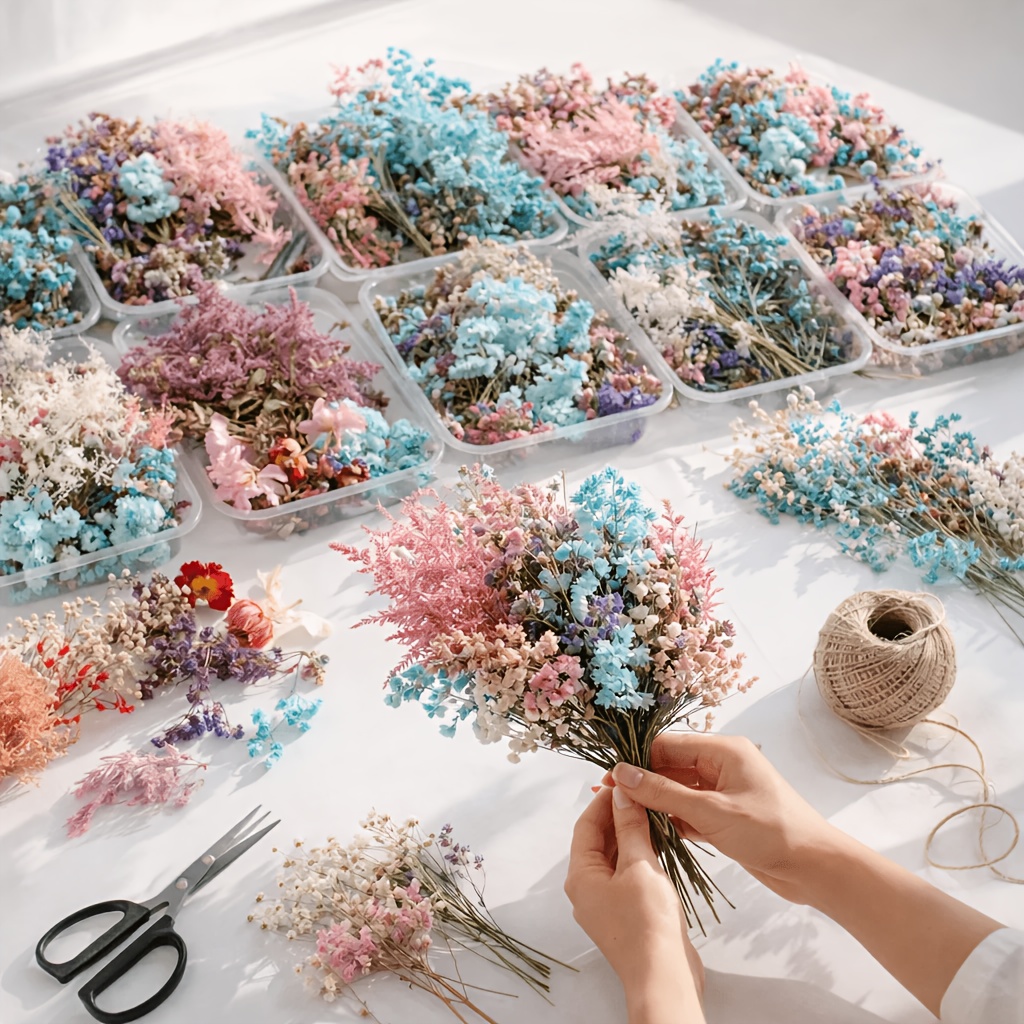 10 Box Mixed Dried Flower Bouq - Resin Art Gift For Birthday review and price