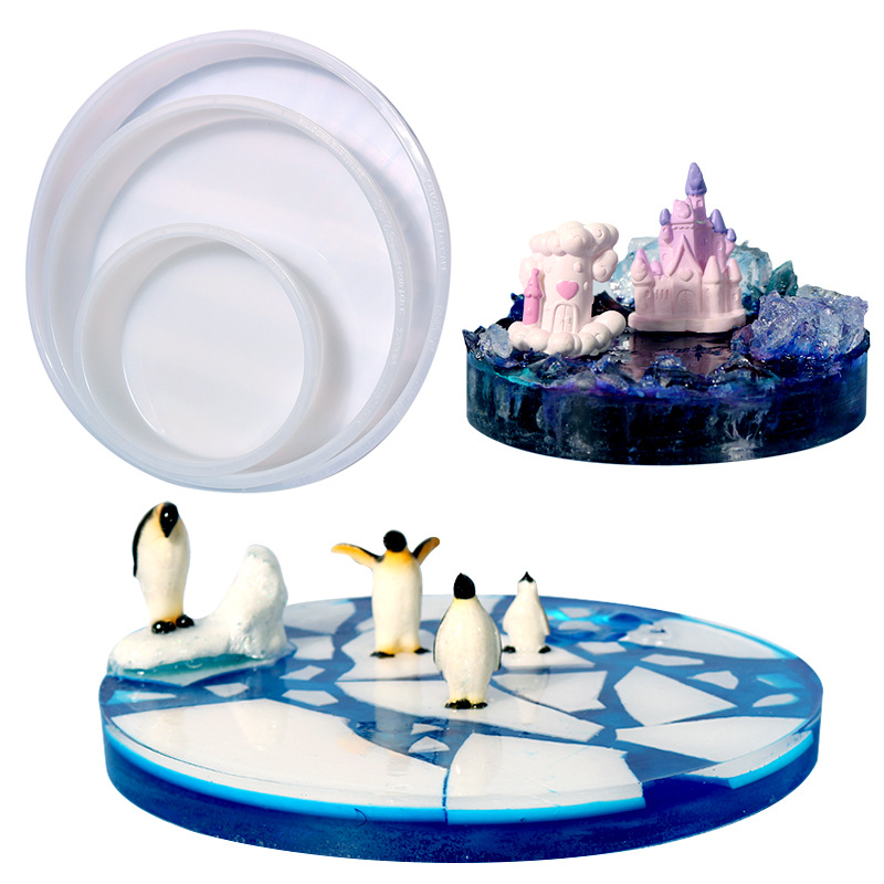 Large Round Tray UV Resin Mold - Resin Art Tray review and price