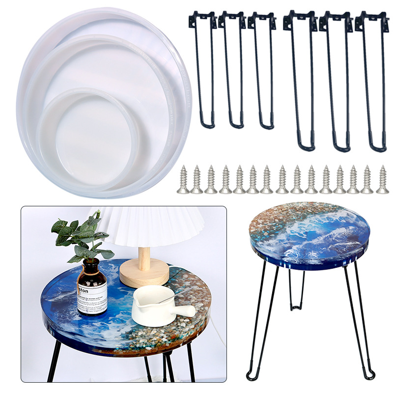 Large Round Tray UV Resin Mold - Resin Art Tray review and price