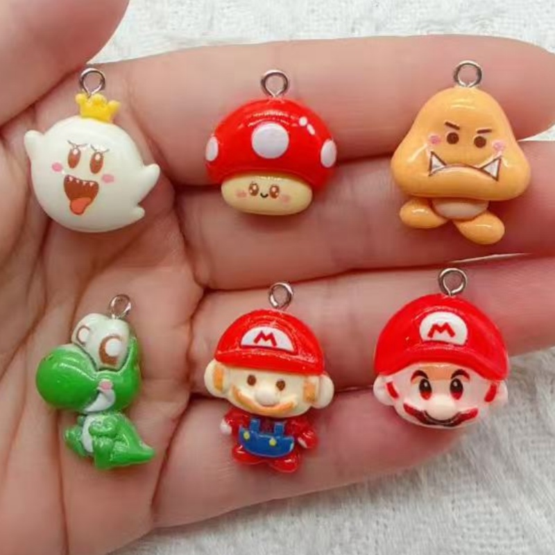 10pcs resin cartoon pendant, D - Resin Art Calligraphy review and price