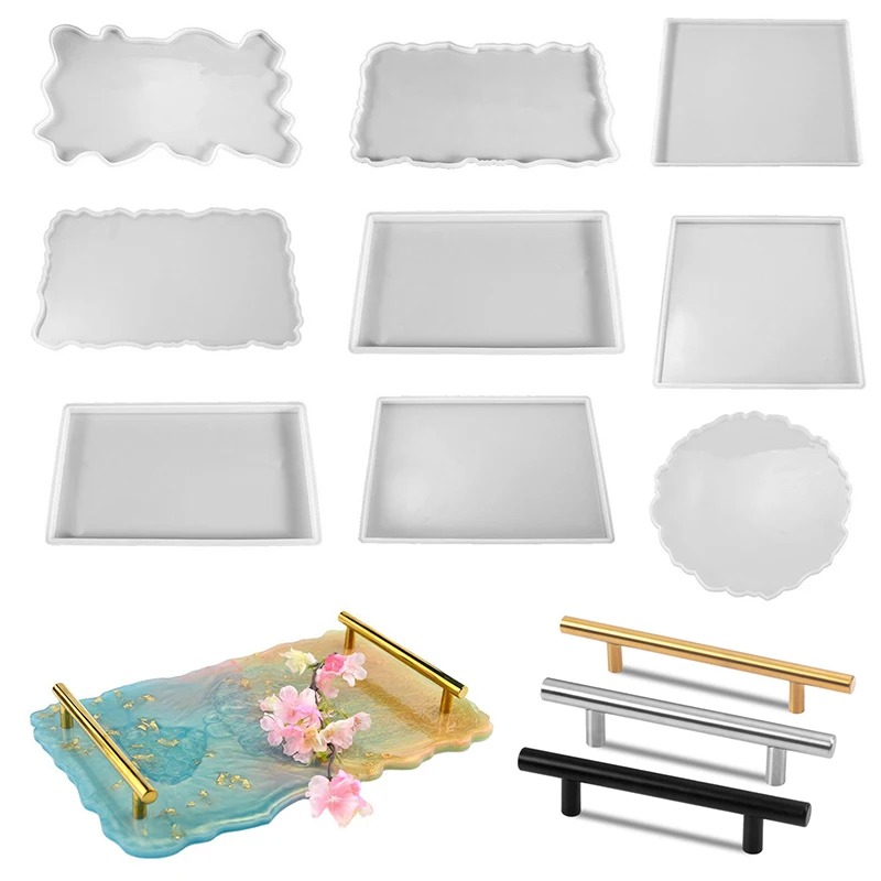 Tray Epoxy Resin Silicone Mold - Resin Art Tray review and price