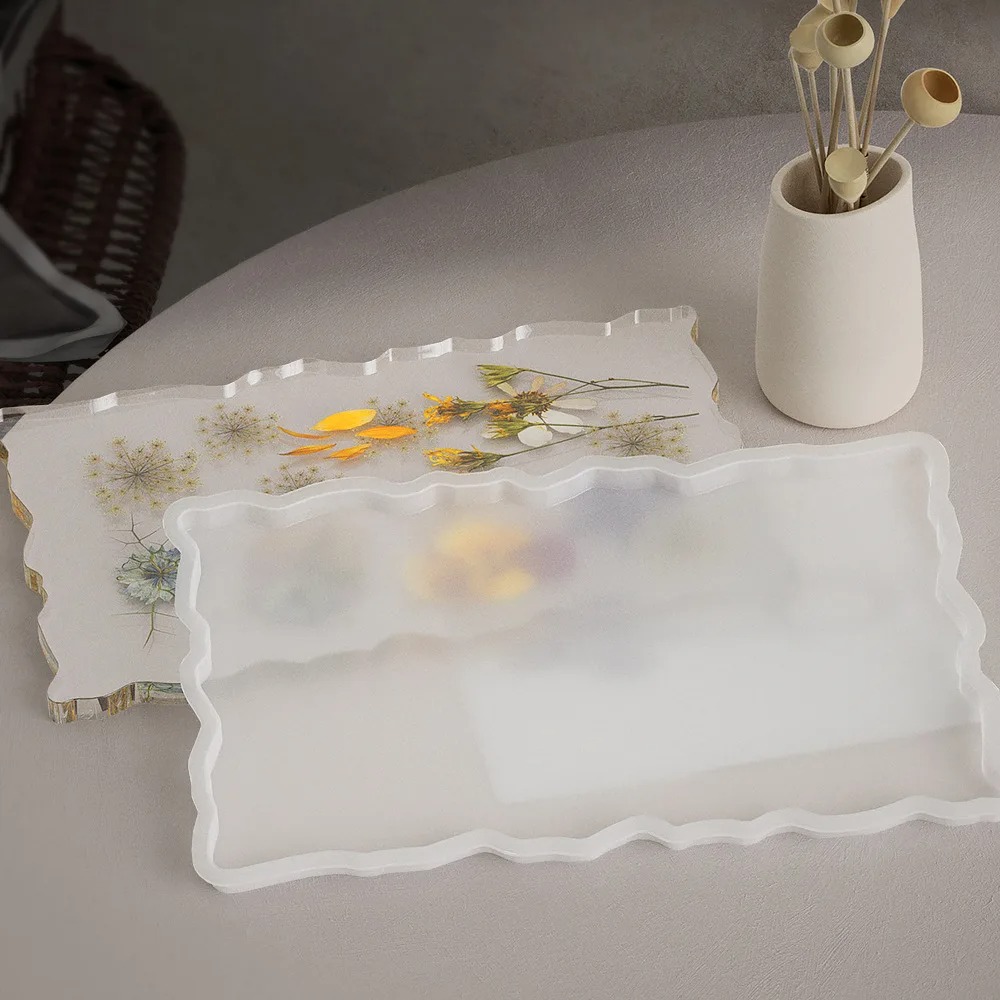 Tray Epoxy Resin Silicone Mold - Resin Art Tray review and price
