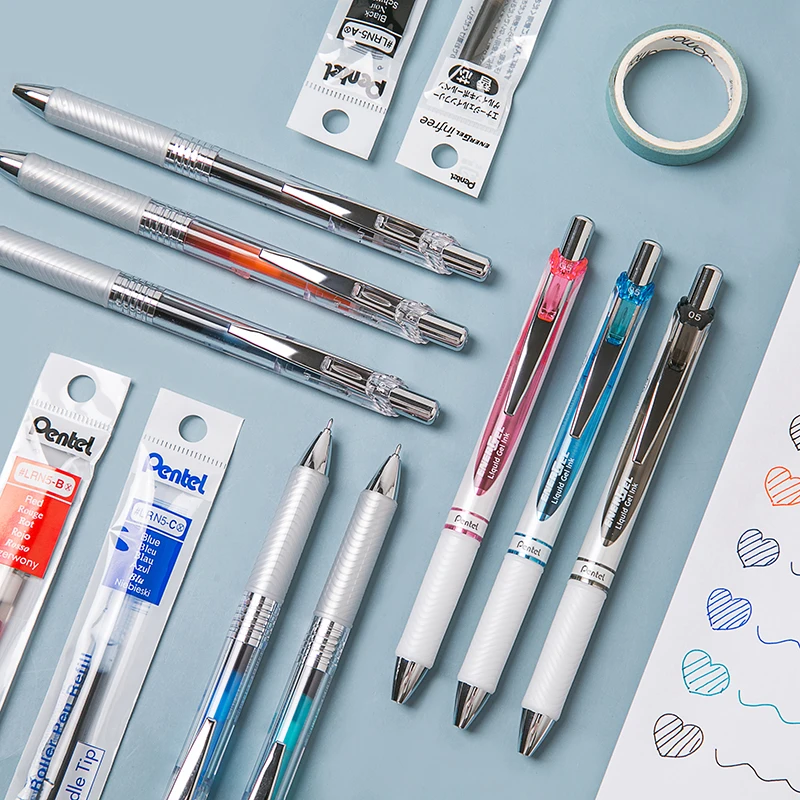 Japan Limit Clear Edition Pent - Pentel Pen Energel review and price