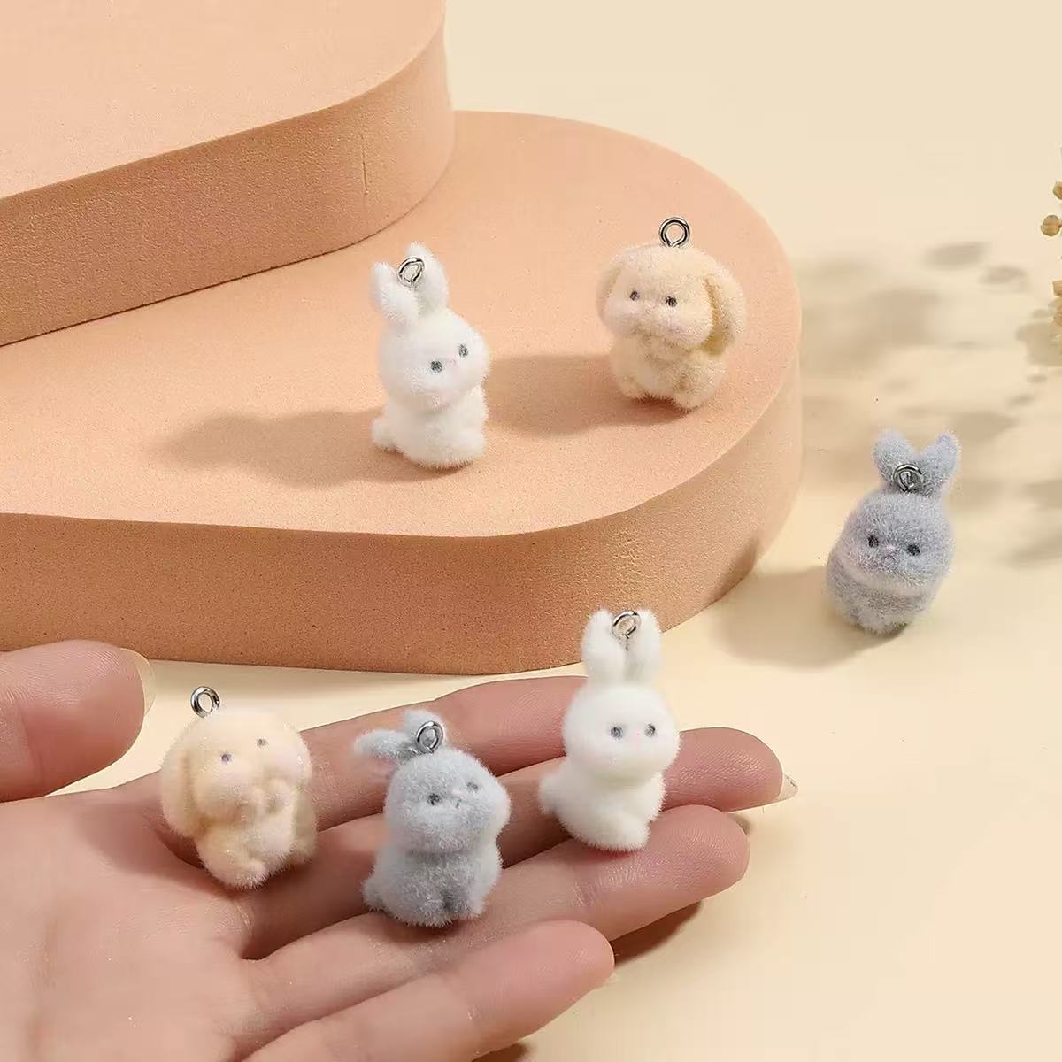 10pcs Flocking Little Rabbit R - Resin Art Calligraphy review and price
