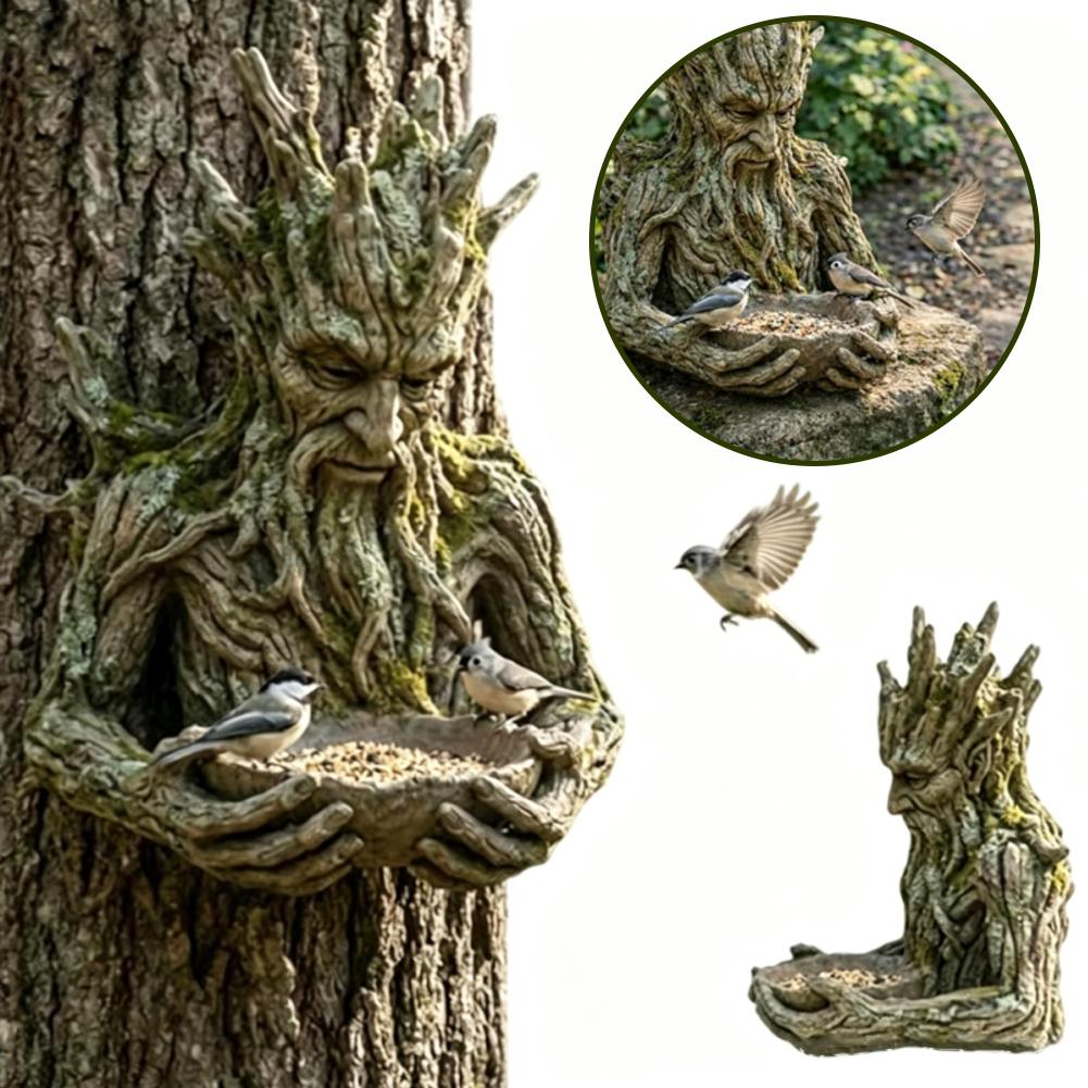 Mounted on Tree Bird Feeder We - Resin Art On Wood review and price