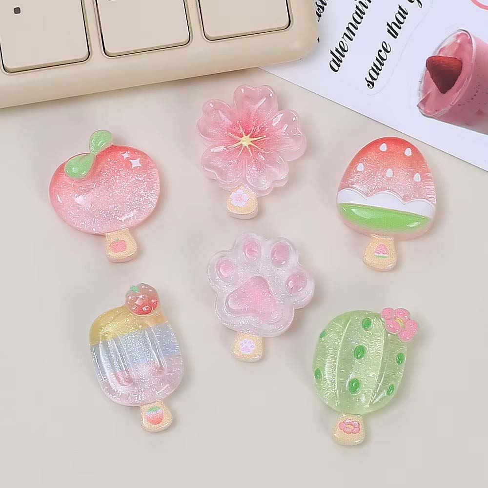 10pcs Kawaii Transparent Summe - Resin Art Phone Case review and price